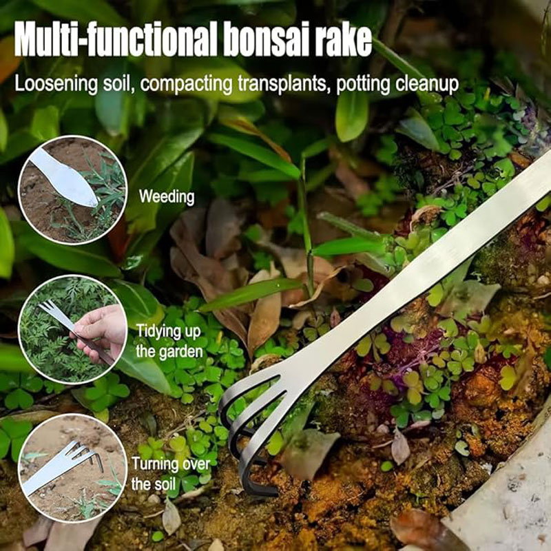 Wurzelrechen aus Edelstahl, ha – Bonsai Garden Plants Bewertung und Preis