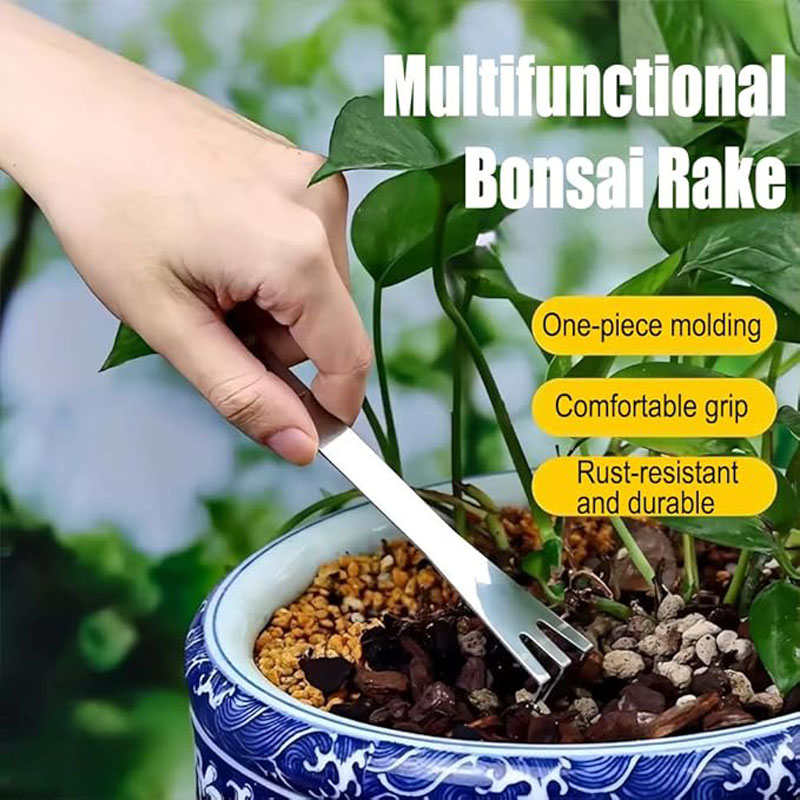 Wurzelrechen aus Edelstahl, ha – Bonsai Garden Plants Bewertung und Preis