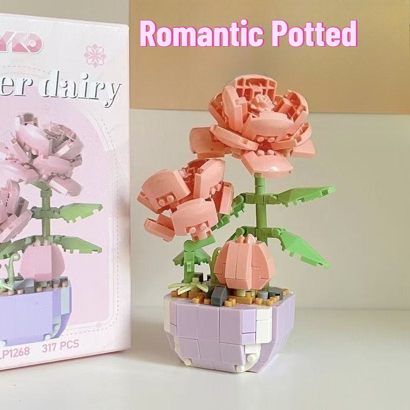 Mini Topf Blumen Baustein Sets – Bonsai Garden Lego Set Bewertung und Preis