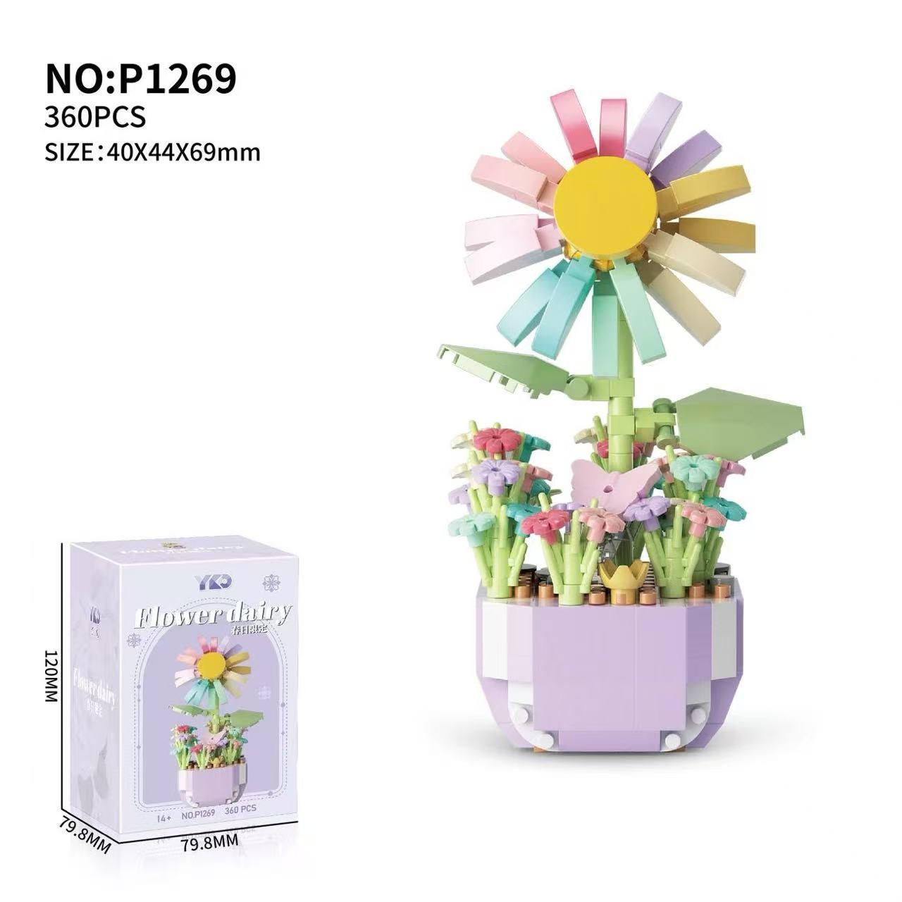 Mini Topf Blumen Baustein Sets – Bonsai Garden Lego Set Bewertung und Preis