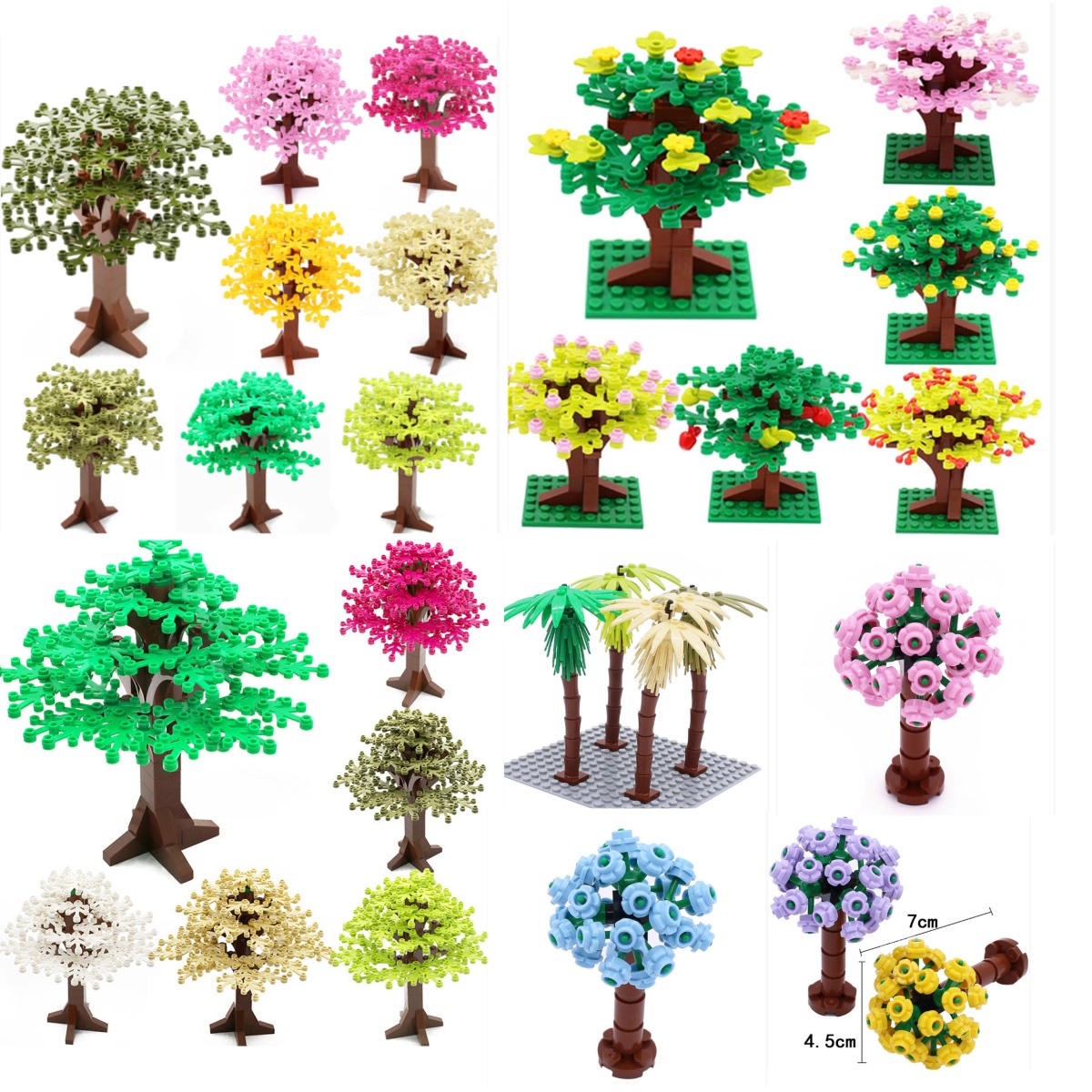 Gebäude Blöcke Baum Blume Sets – Bonsai Garden Lego Set Bewertung und Preis