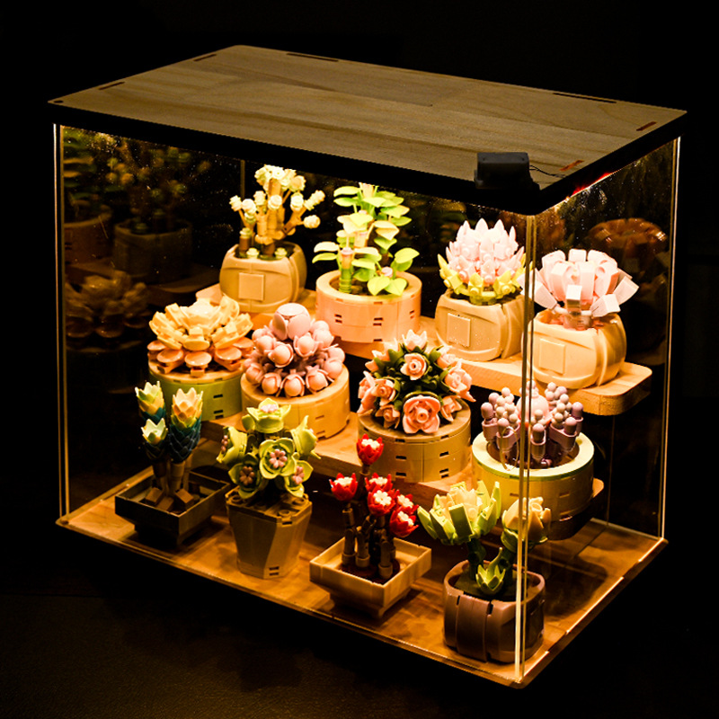 DIY MOC Topfpflanzen Sukkulent – Bonsai Garden Lego Set Bewertung und Preis