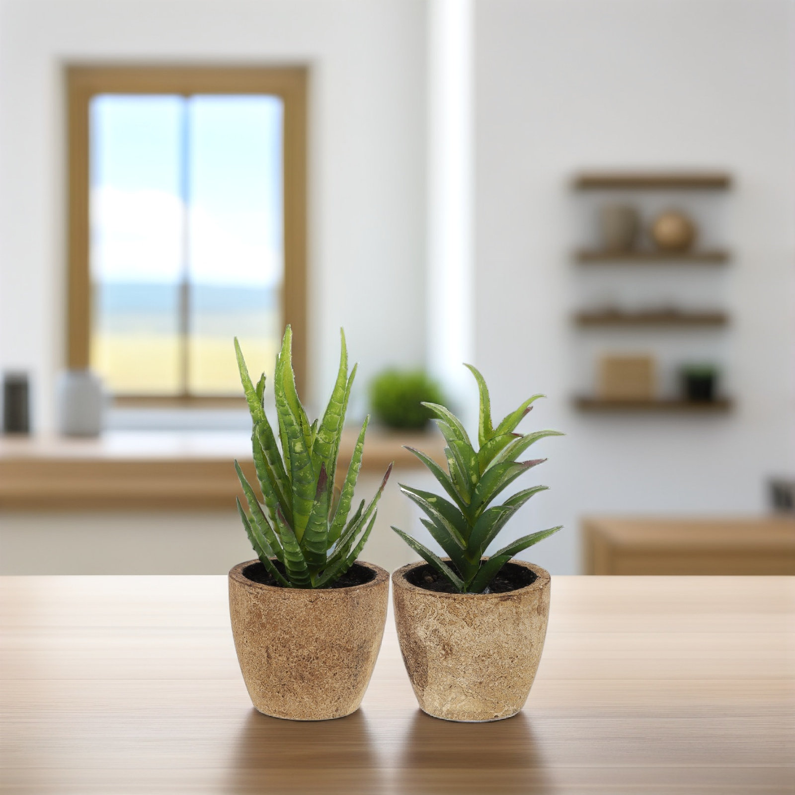 4 Stück Simulierte Sukkulenten – Bonsai Garden Cafe Bewertung und Preis