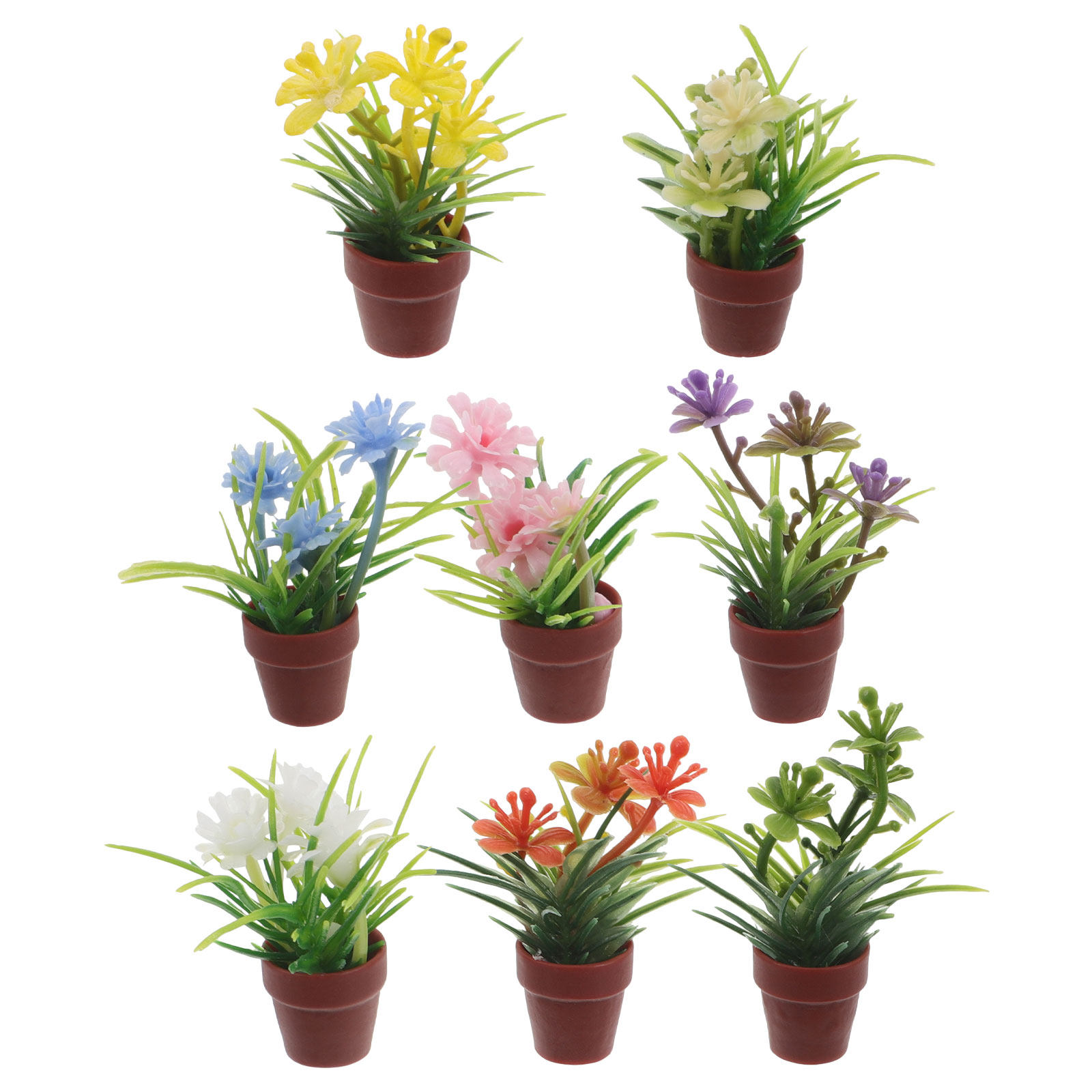 8 Stück Miniatur-Kunstpflanzen – Bonsai Garden Plants Bewertung und Preis