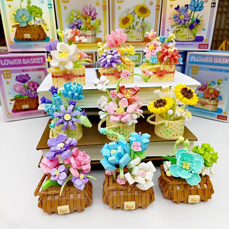 DIY Topf Rose Sonnenblumen Pfl – Bonsai Garden Lego Set Bewertung und Preis