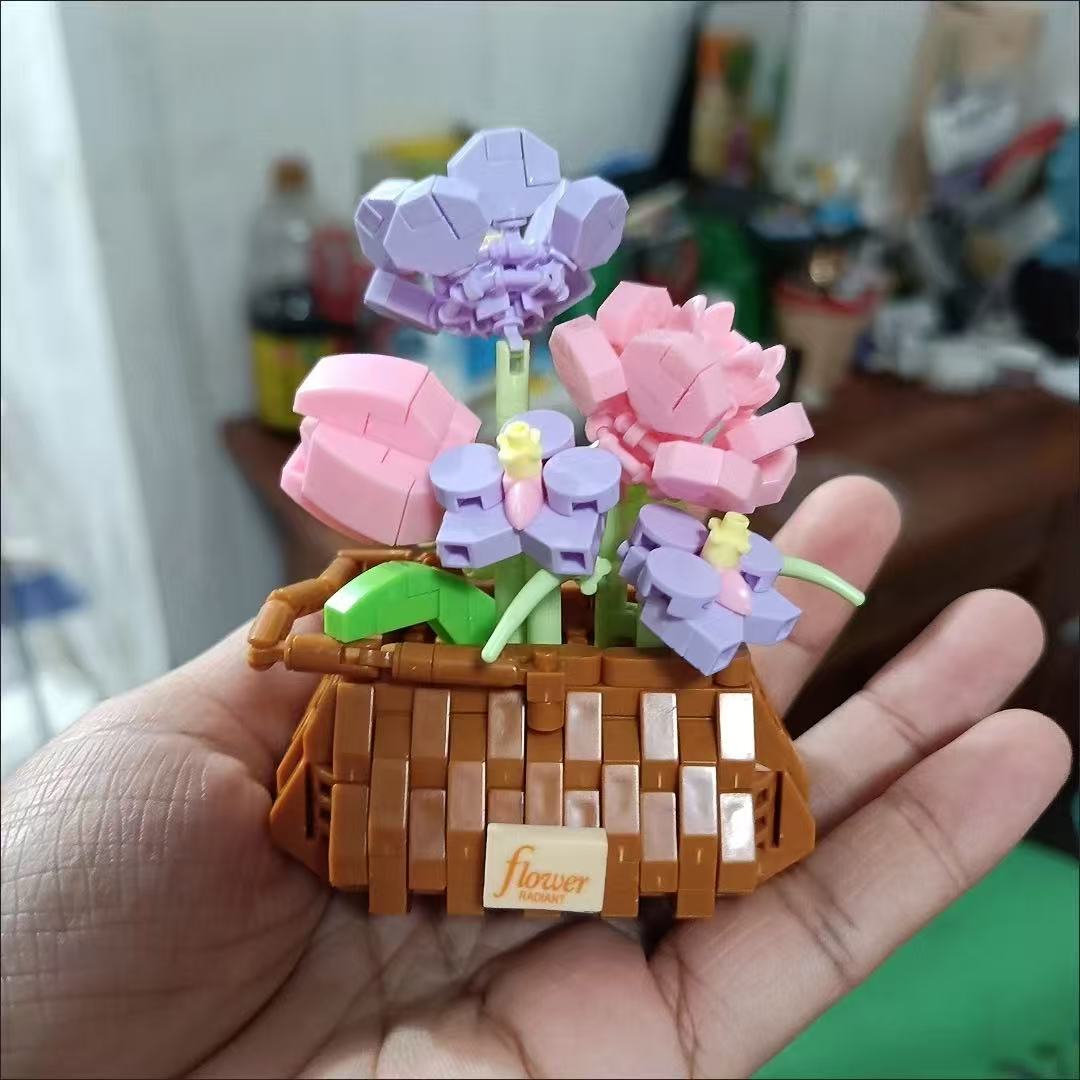 DIY Topf Rose Sonnenblumen Pfl – Bonsai Garden Lego Set Bewertung und Preis