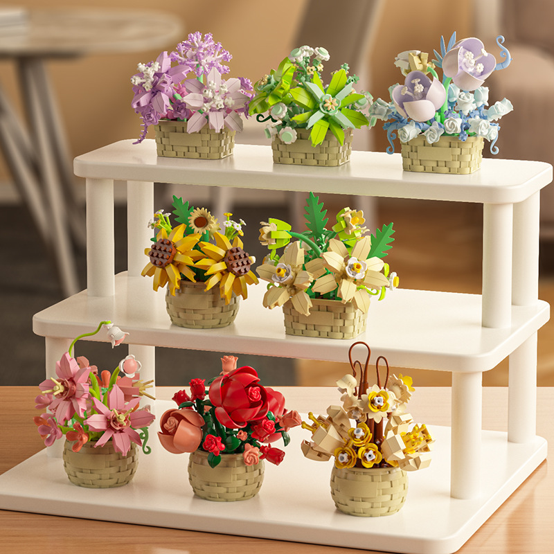 DIY MOC Topfpflanzen: Rose, So – Bonsai Garden Lego Set Bewertung und Preis