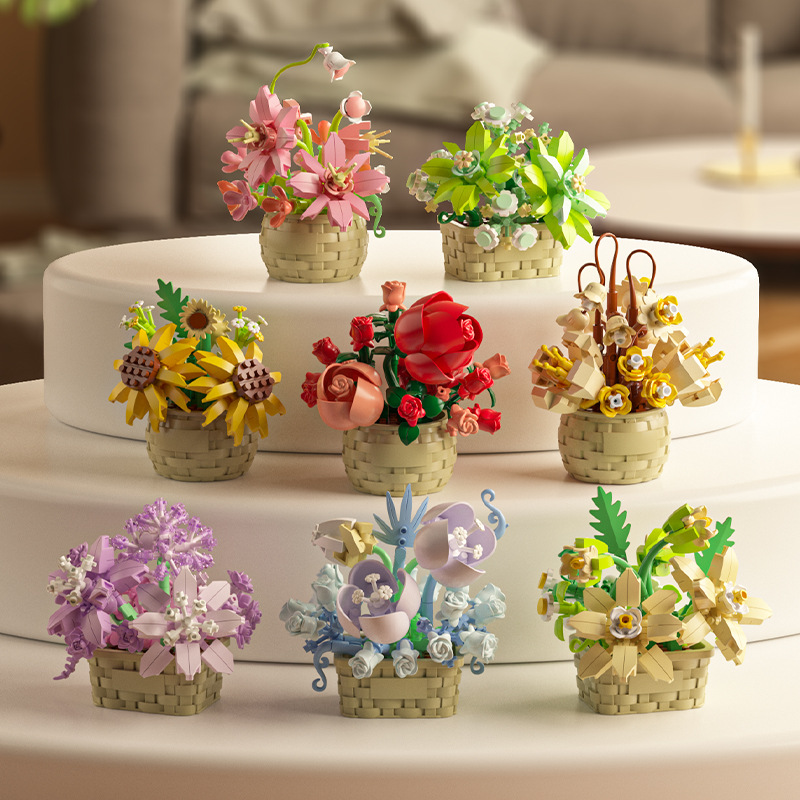 DIY MOC Topfpflanzen: Rose, So – Bonsai Garden Lego Set Bewertung und Preis